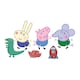 image 1 of George Pig| Edward Elephant & Richard Rabbit Wall Art Cardboard Cutout Signs - Pack of 6