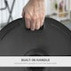 image 5 of Outsunny Garden Parasol Base Water or Sand Filled Weight with Built-In Handle | Black | Black | Φ56 x 30.5H cm