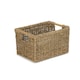 image 7 of Small Nordic Seagrass Storage Basket | Green | Green