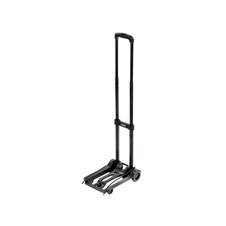image 1 of Oypla 30kg Heavy Duty Folding Foldable Hand Trolley Courier Sack Truck Cart