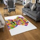 image 2 of Amazing Illustration Pop Art (Rug) Multi | L
