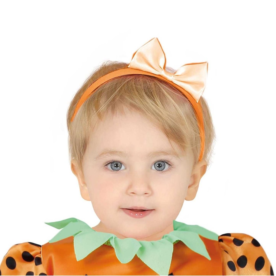 image 1 of Fiestas Guirca Baby Pretty Pumpkin Costume Dress | Orange | Orange/Black | 12-18 mths | 1