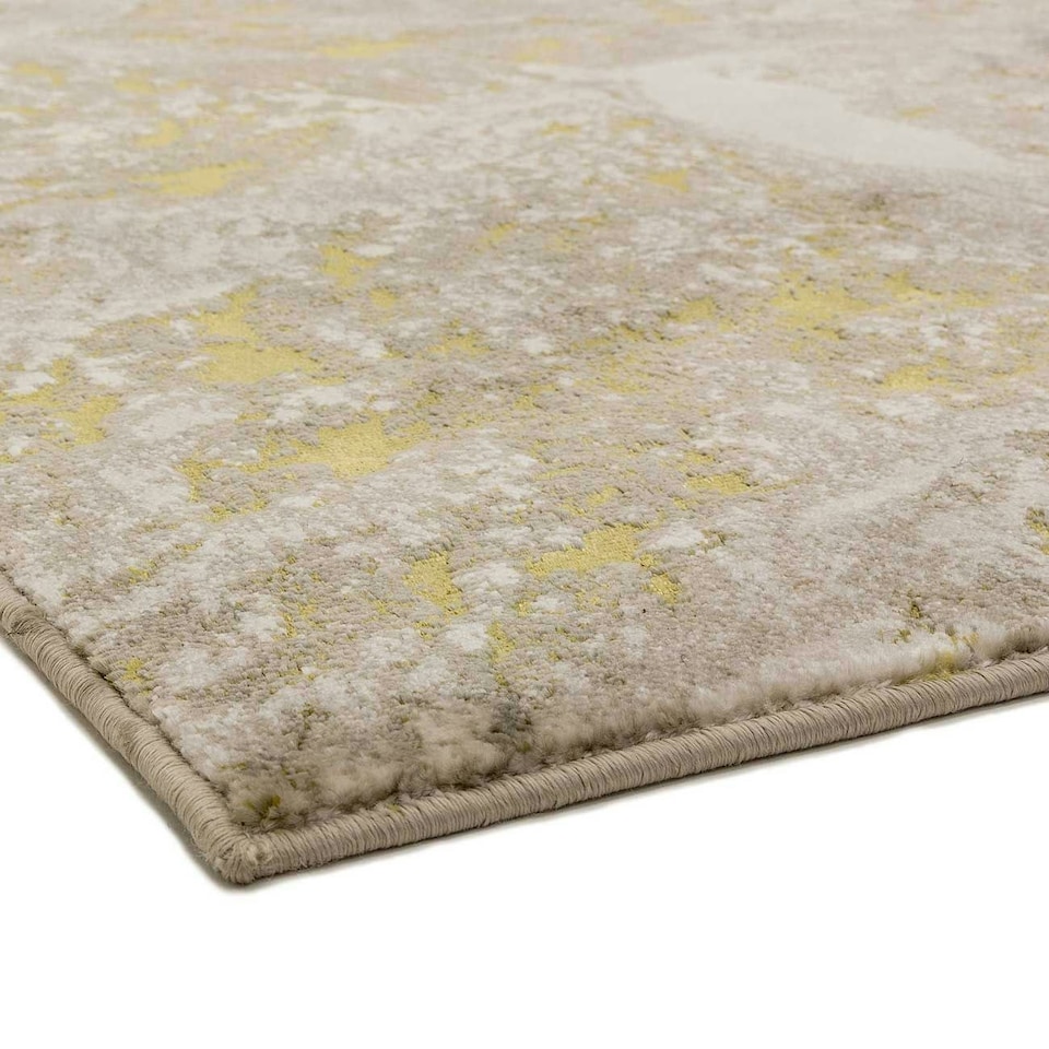 image 1 of Modern Rug, Anti-Shed Rug for Bedroom, & Living Room, 8mm Thick Abstract Stain-Resistant Dining Room Rug-240cm X 340cm Grey | 240cm X 340cm