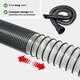 image 5 of SPARES2GO 6m Hose compatible with Numatic Henry Hetty etc Vacuum Cleaners