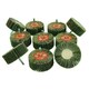 image 2 of 60 Grit 80mm Flap Wheel Disc Abrasive Sanding Pads For Drills 6mm Shank 20pc