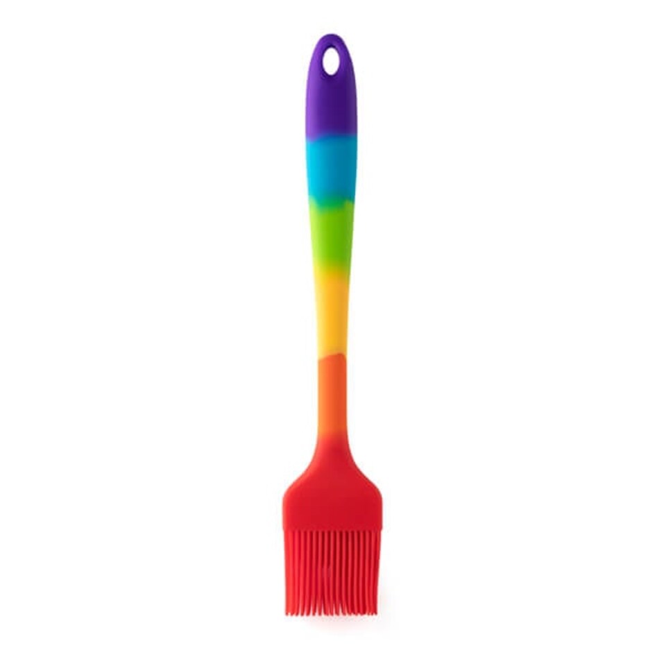 image 1 of Taylor's Eye Witness Large Rainbow Silicone Brush