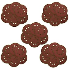 125mm 5" Hook And Loop Sanding Sander Abrasive DA Discs Mixed Grit 30pc