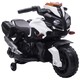 image 1 of HOMCOM Kids 6V Electric Motorcycle Ride-On Toy Battery 18 - 48 months White