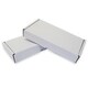 image 2 of 100 x White 6 x 6 x 2.5" (150x150x60mm) Packing Shipping Mailing Postal Strong Single Wall Die Cut Boxes White