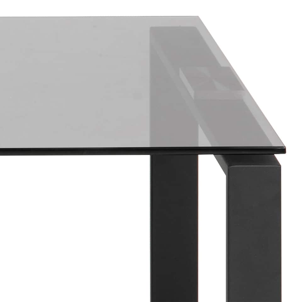 image 1 of Katrine Coffee Table Set with Smoked Glass Top