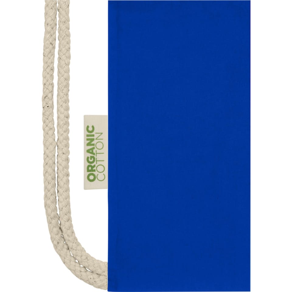 image 1 of Floso Organic 5L Drawstring Bag | Blue | Royal Blue | One Size | 1
