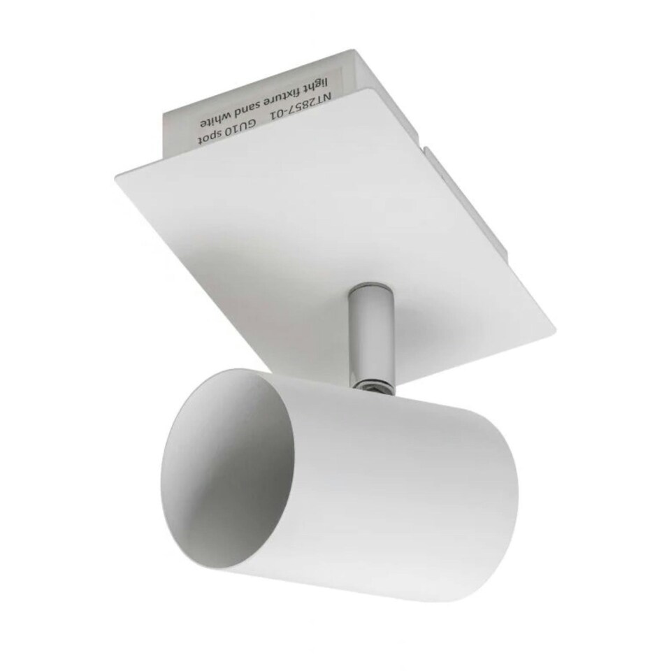 image 1 of CGC VENETO White Single GU10 Ceiling Spotlight Adjustable White