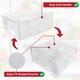 image 5 of SPARES2GO Lower Drawer for Zanussi ZBB27450 ZBB27452 ZBB27453SK ZNFN18FS5 Fridge Freezer 2nd from Bottom Container Box Clear