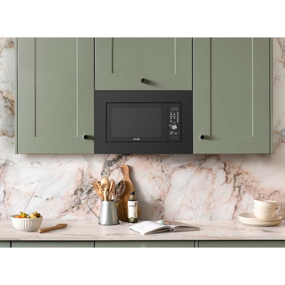 image 1 of HYE 20L 700W Built-In Digital Microwave Oven - Black - SA01BIM207B13