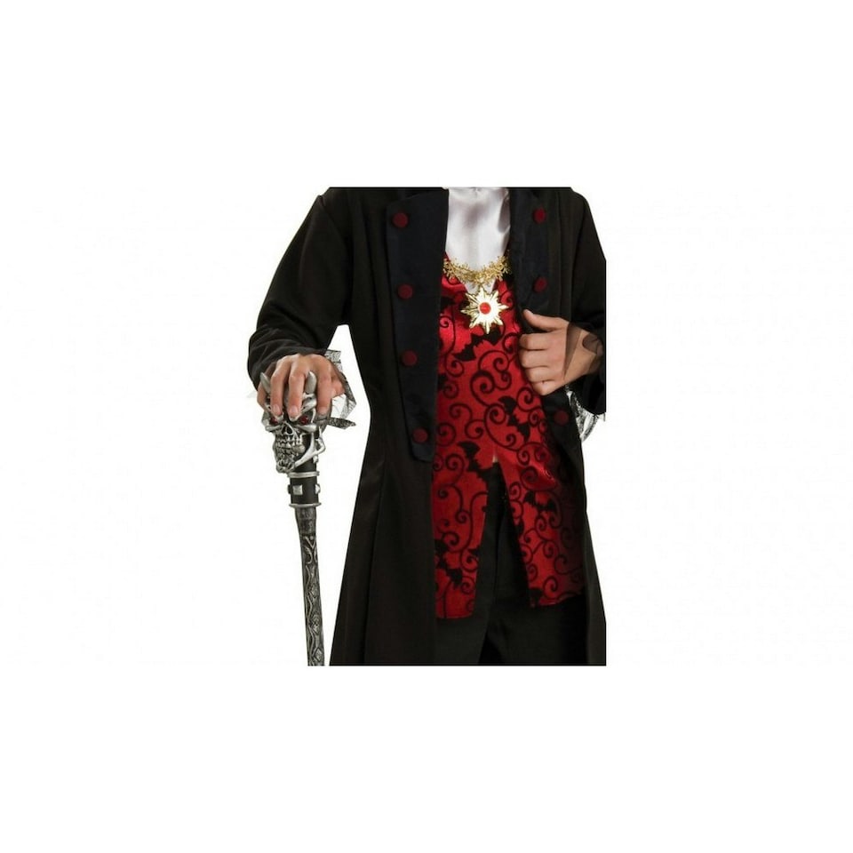 image 1 of Bristol Novelty Boys Royal Vampire Costume - Black/Red/White - S S
