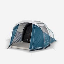 Decathlon 4-person camping tent, Arpenaz 4.1, Fresh & Black