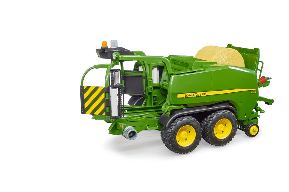 image 1 of Bruder John Deere wrapping chamber baler C441R Detailed Vehicle & Playset Model