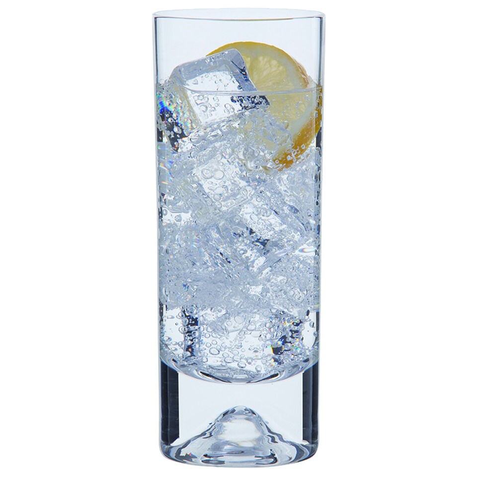 image 1 of Dartington Crystal Dimple Highball Glasses Pair