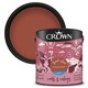 image 2 of Crown Matt Emulsion Crimson Fox 2.5L