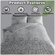 image 7 of VELVETIO Antoinette Printed Duvet Cover Set Reversible Polycotton Beddings Pink | Single