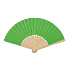 MidOcean Fanny Bamboo Handheld Fan - Lime - One Size