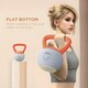 image 5 of SPORTNOW Kettlebell with Soft Body and Non-Slip Handle Orange | 4