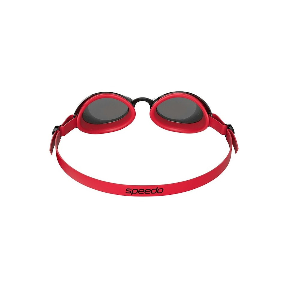 image 1 of Speedo Unisex Adult Jet 2.0 Swimming Goggles - Red/Black/Smoke - One Size