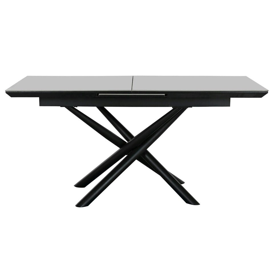 image 1 of Dining Table Home ESPRIT Black Grey Metal Ceramic 160 x 90 x 76 cm N/A