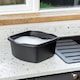 image 9 of Addis 8L Small Rectangular Bowl – Black