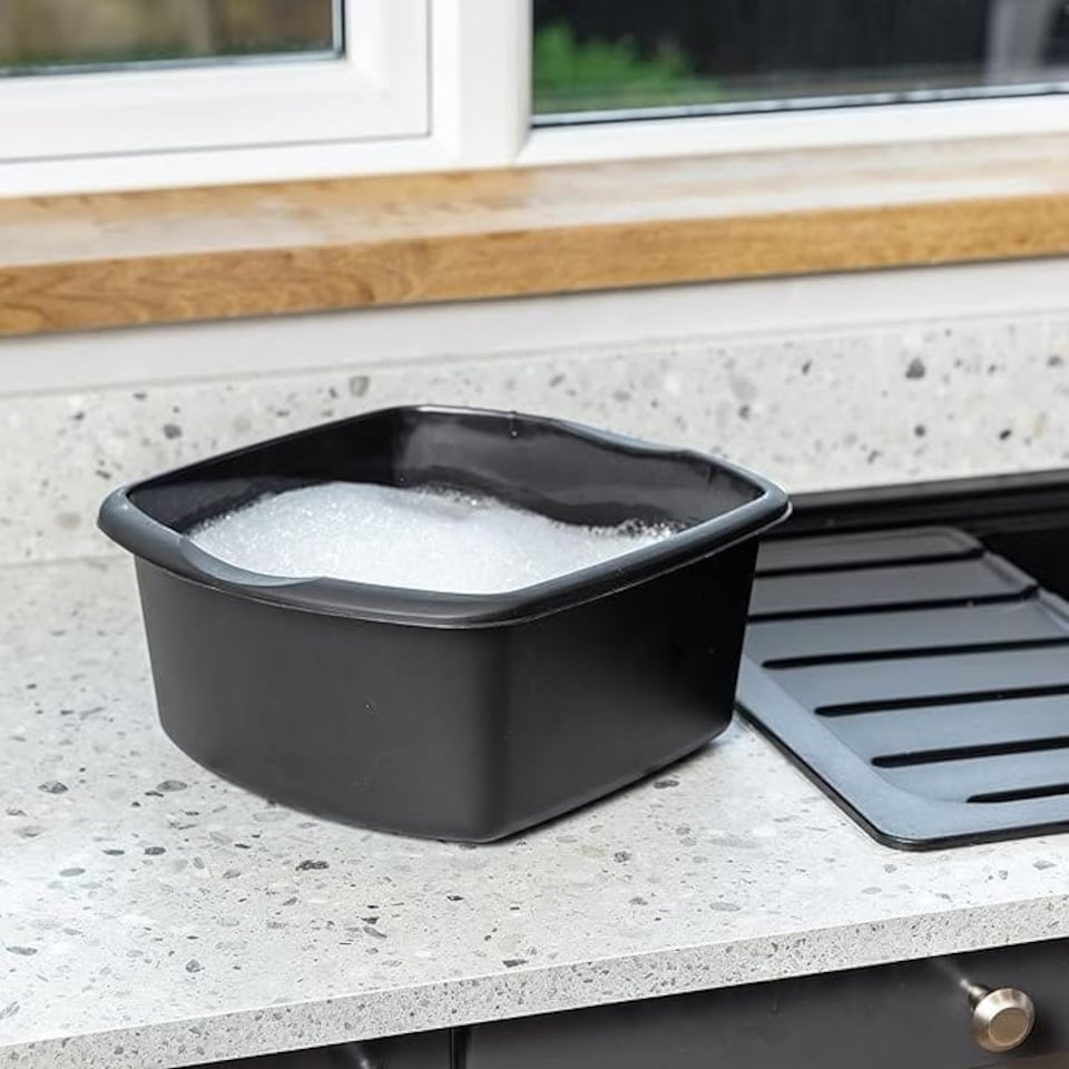 image 1 of Addis 8L Small Rectangular Bowl – Black