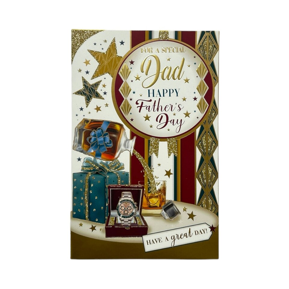 image 1 of To A Special Dad Gift Boxes Design Father's Day Card