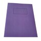 image 1 of Janrax 9x7" Purple 80 Pages Feint and Ruled Exercise Book