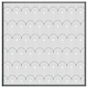 image 1 of Geometric curves (Picture Frame) Grey | M