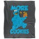 image 1 of Sesame Street More Cookies Blanket - Multicoloured - One Size