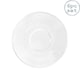 image 1 of Bar Glass Cappuccino Saucers - 14cm - Pack of 6 Clear