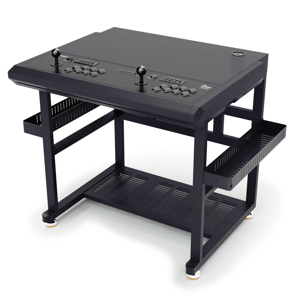 image 1 of Arcade 2009 Joystick 2 Player Including Desk Base