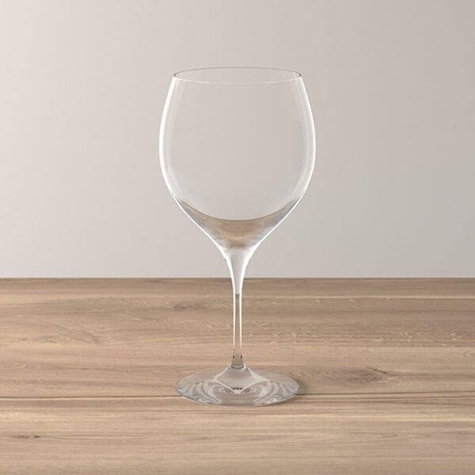 image 1 of Villeroy & Boch Maxima Set of 4 Burgundy Goblets