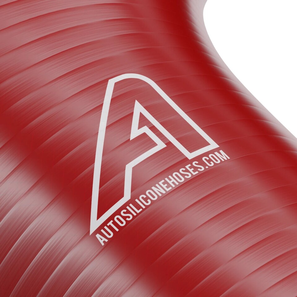 image 1 of Auto Silicone Hoses 35mm Red 45 Degree Silicone Elbow Hose Coupler Bend Pipe Connector Turbo Intercooler Radiator Coolant Air