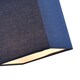 image 5 of Contemporary and Stylish Midnight Blue Linen Fabric Square 16cm Lamp Shade | Blue