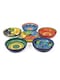 image 2 of Verano Spanish Ceramics Classic Spanish Food Bowl - 26cm Daisy Chains | Multi | 1