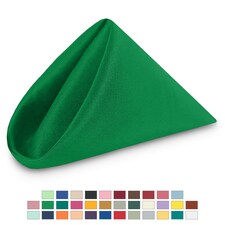 1pc Polyester Table Napkins, Wrinkle-Resistant Cloth Napkin - 20 Inch