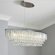 image 3 of BHS Paladina Oval Diner Pendant, Chrome