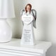 image 3 of Personalised Forever In Our Hearts Memorial Angel Ornament
