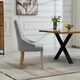 image 5 of Ravenna Fabric Dining Chairs - Set of 2