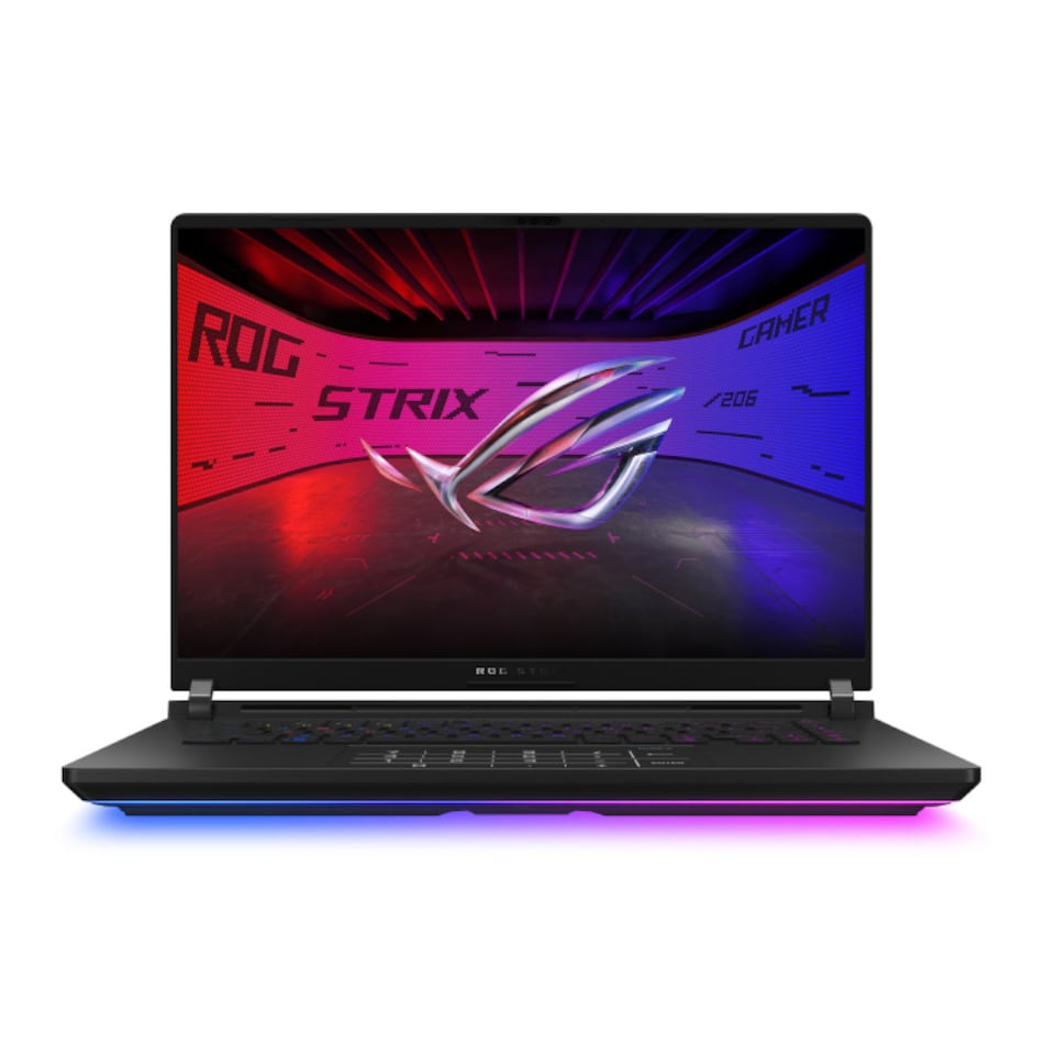 image 1 of ASUS ROG Strix SCAR 16 G635LW-RW041W Intel Core Ultra 9 275HX 16" WQXGA 32GB RAM 2TB SSD RTX 5080 Windows 11 Home Laptop - Black - 90NR0LD1-M00400