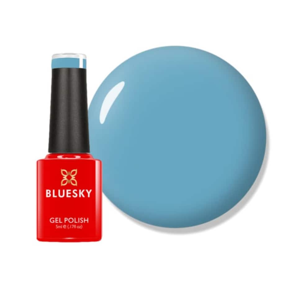 image 1 of Bluesky Blue Gel Polish - Aqua-intance 5ml