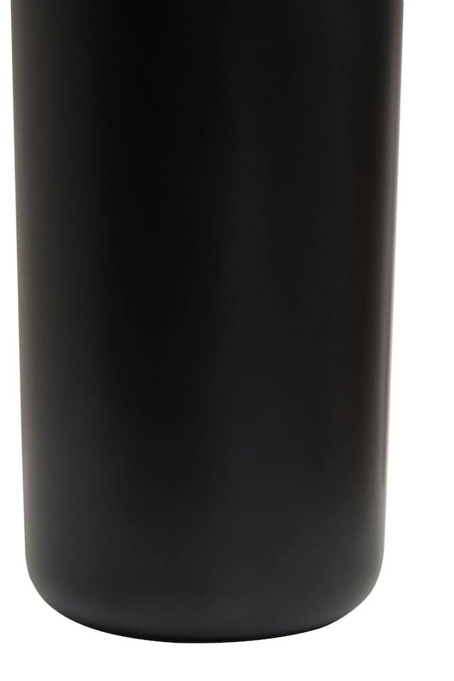 image 1 of Interiors By Premier Black Toilet Brush Holder, Sturdy Bathroom Cleaner With Reinforced Bristles, Slimline Toilet Brush Set | Black