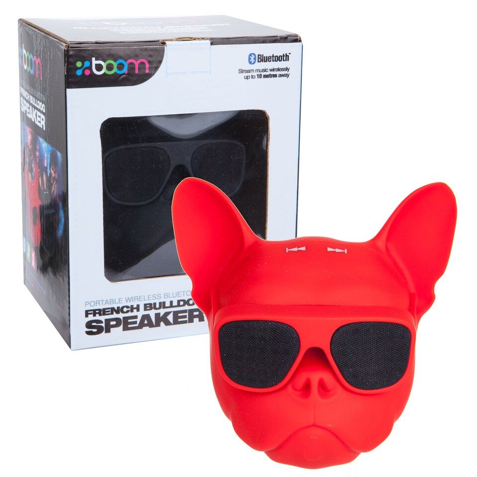image 1 of PMS Sound Dog Wireless Speaker, Red