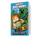 image 1 of Minecraft Birthday Card