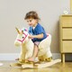 image 2 of AIYAPLAY Rocking Horse Ride on Unicorn with Realistic Sound for 18-36 Months
